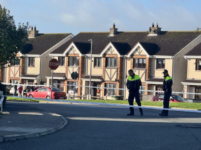 Emergency Services at the scene of an overnight fire in the Birchwood estate in Waterford City