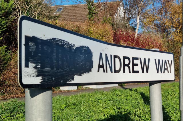 Prince Andrew Way in Carrickfergus, County Antrim