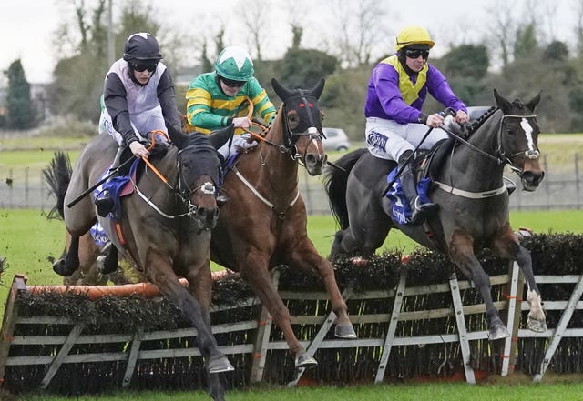 Gua Du Large (left) was a second winner on the day for Rachael Blackmore