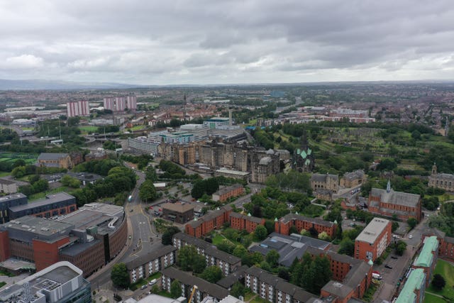 A view of Glasgow
