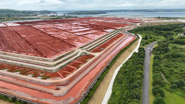 Bauxite storage