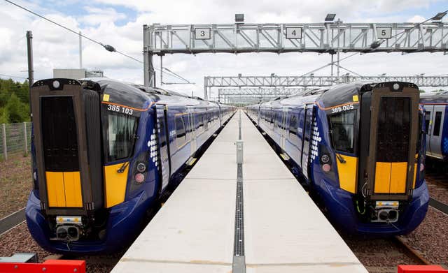 ScotRail electric trains