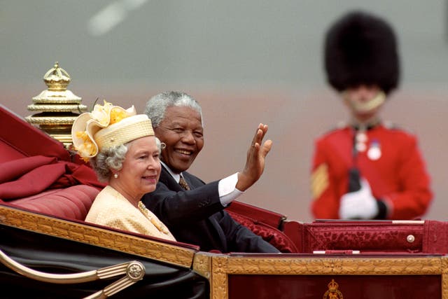 The Queen and Nelson Mandela