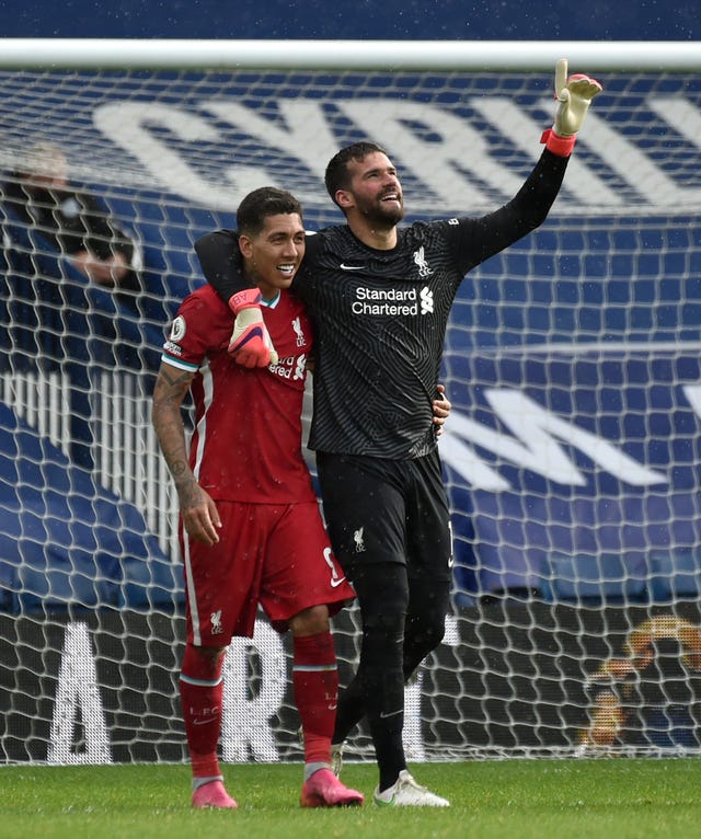 Alisson and Roberto Firmino