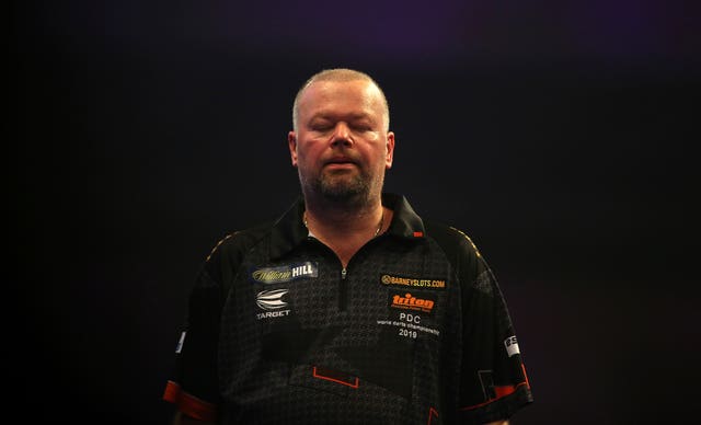 Van Barneveld was knocked out in his first match of the World Championship