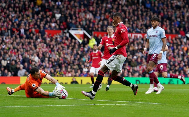 Marcus Rashford was a threat