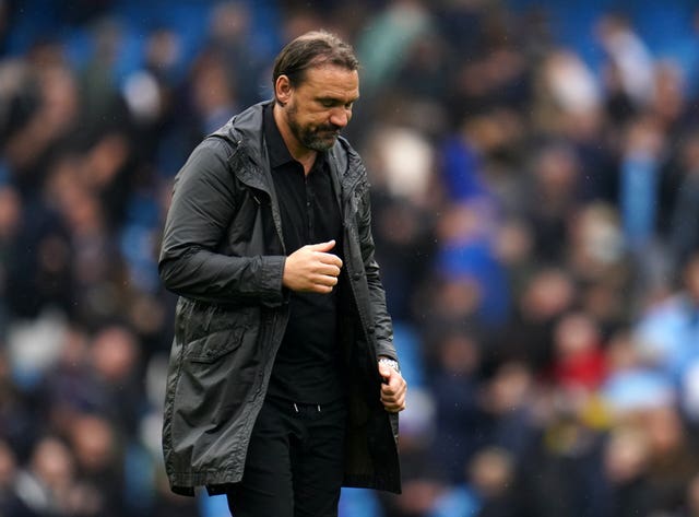 Norwich failed to win any of their opening 10 games of the season under Farke