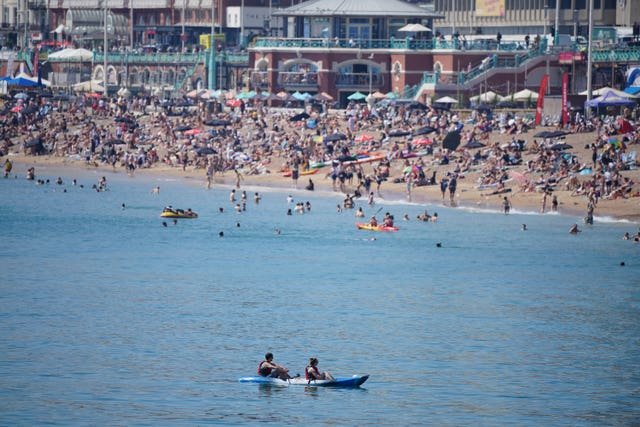 Summer weather June 16th 2021