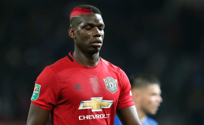 Midfielder Paul Pogba has been battling a foot injury