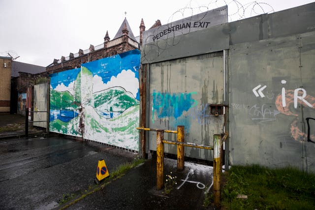 Belfast peace wall