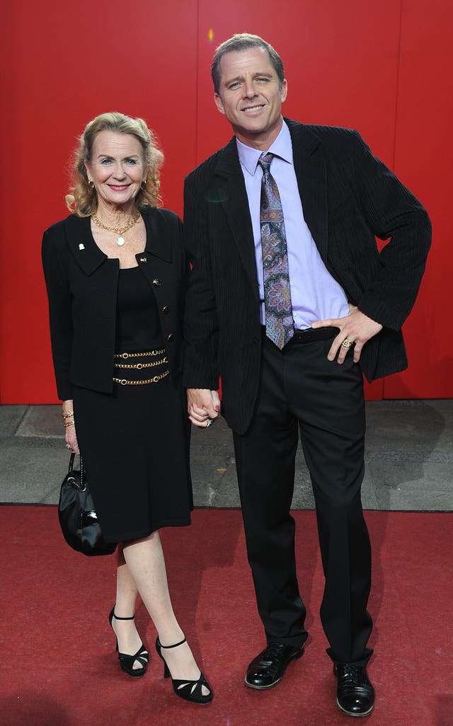 Maxwell Caulfield and Juliet Mills