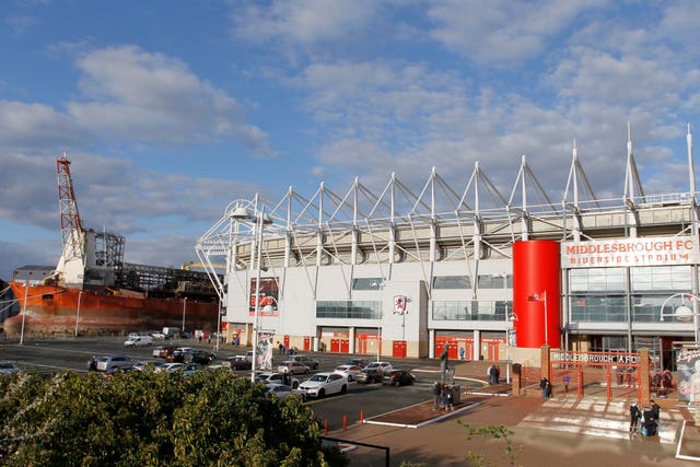 Middlesbrough v Huddersfield Town – Sky Bet Championship – Riverside Stadium