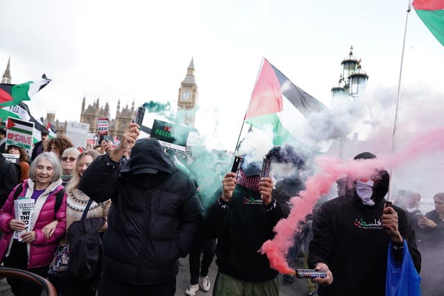 Protesters <a href=