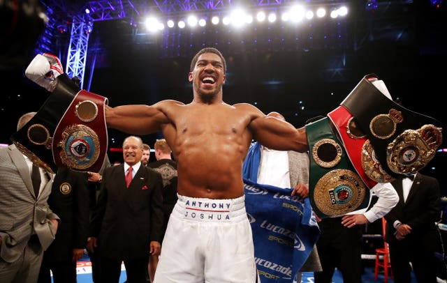 Anthony Joshua retains his WBA, WBO and IBF belts