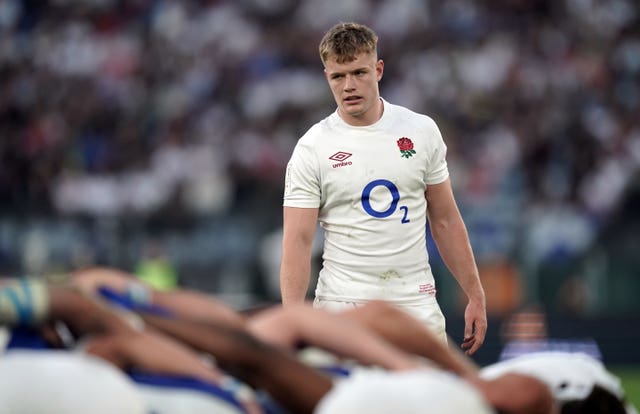 Fin Smith made his England debut against Italy in round one