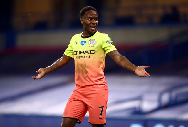 Manchester City's Raheem Sterling has questioned why there are so few black people in senior positions within football