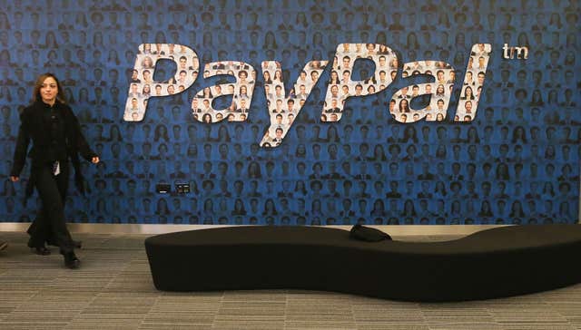 PayPal Holdings added 2% to $80.79