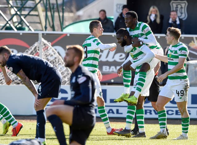 Odsonne Edouard (third right)