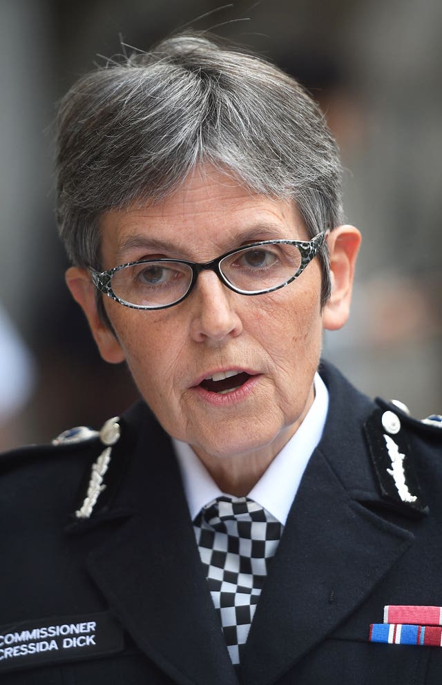 Met chief on violent crime