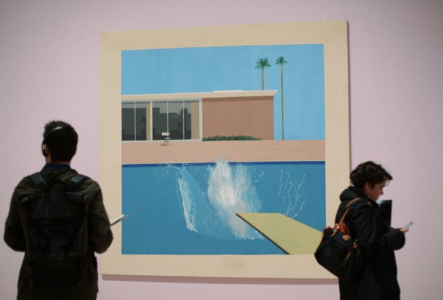 David Hockney exhibition