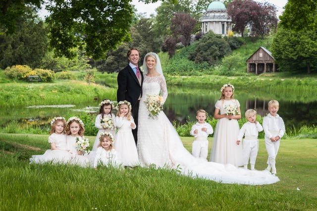 The bridal party