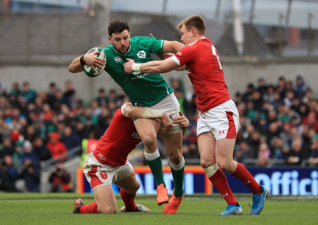 Ireland centre Robbie Henshaw is back from a groin issue