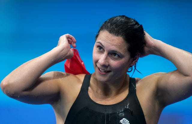 Aimee Willmott is into the final of the women's 400m individual medley (Adam Davy/PA)