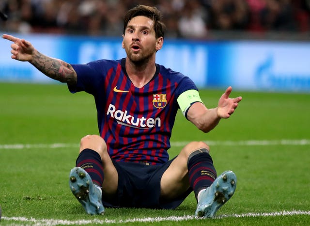 Lionel Messi was too hot for Spurs to handle