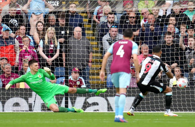 Callum Wilson opens the scoring from the penalty spot 