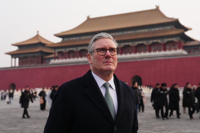 Sir Keir Starmer visit to China