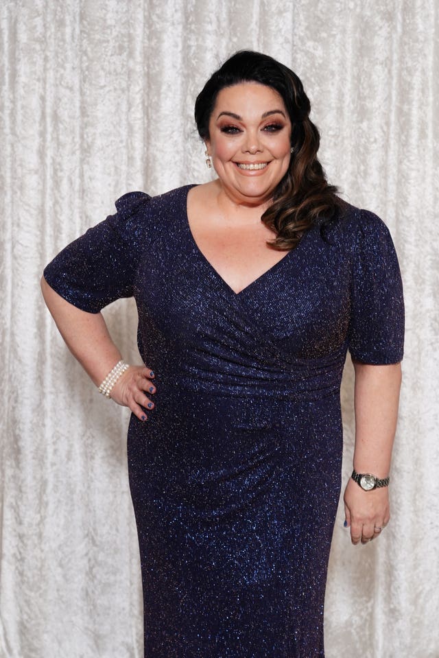 Lisa Riley attending the British Soap Awards 2025