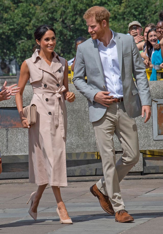 The Duke and Duchess of Sussex are expected to be among the guests at Charlie van Straubenzee and Daisy Jenks' wedding. (Arthur Edwards/The Sun)