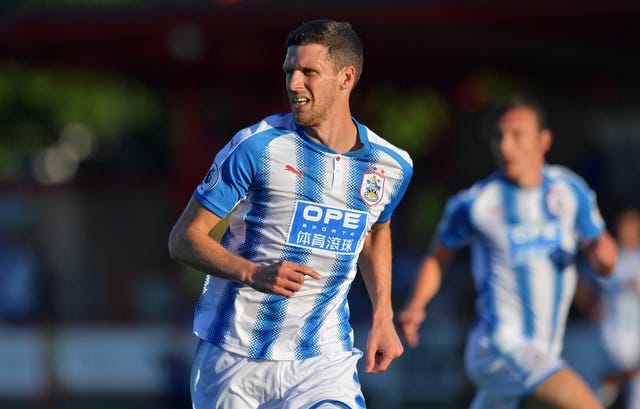 Mark Hudson will take charge of Huddersfield on Sunday