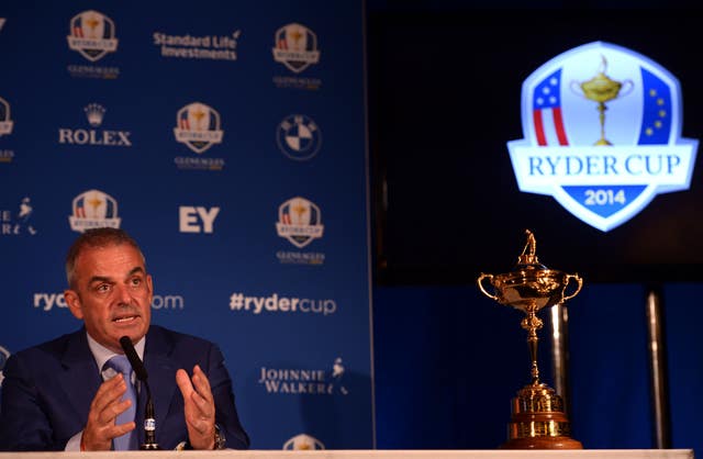 Paul McGinley was able to guide Europe to a third consecutive victory in the Ryder Cup