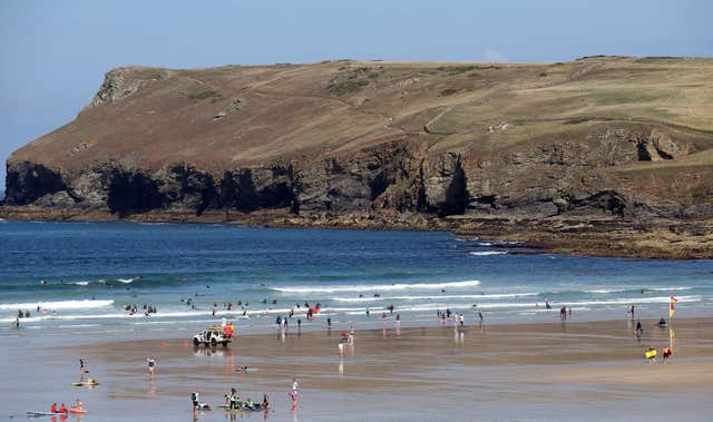 Polzeath beach