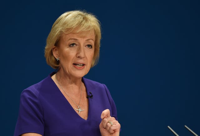 Commons Leader Andrea Leadsom (Joe Giddens/PA)