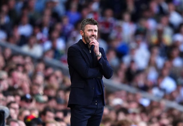 Michael Carrick during the Fulham v Manchester United game