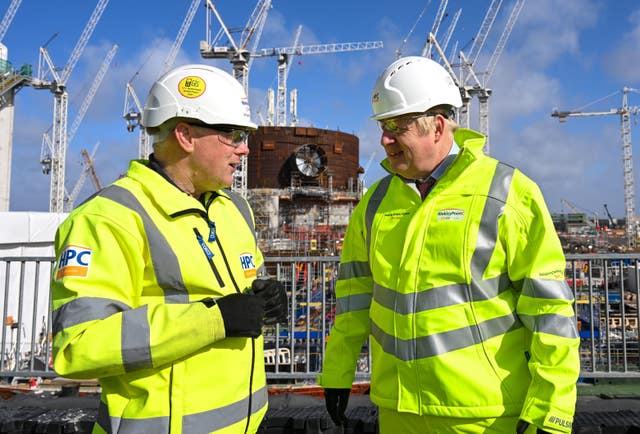 Boris Johnson visit to Somerset