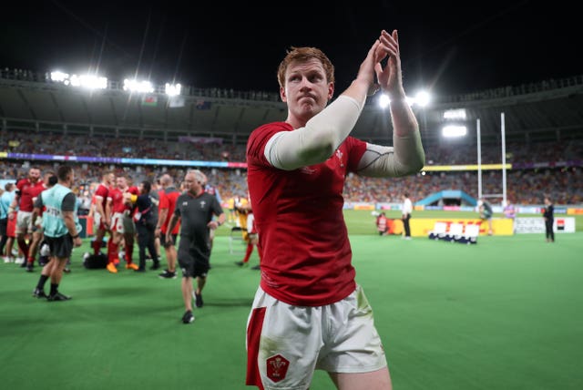 Rhys Patchell was a first-half replacement for Dan Biggar