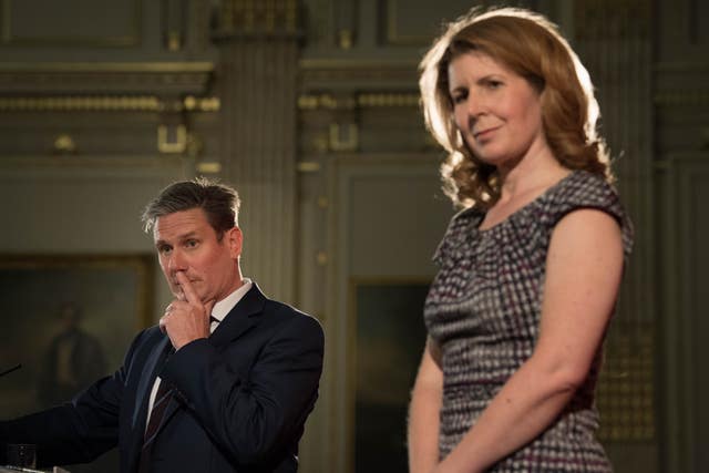 Sir Keir Starmer and Jenny Chapman
