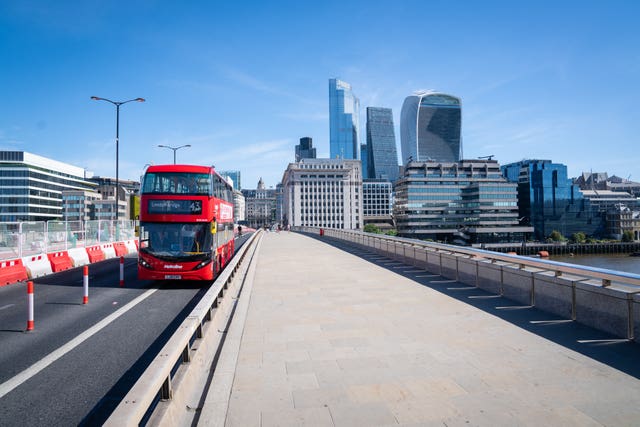 London Bridge (Dominic Lipinski/PA)