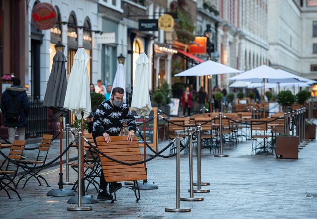 London will be moved to Tier 2 coronavirus restrictions from Saturday