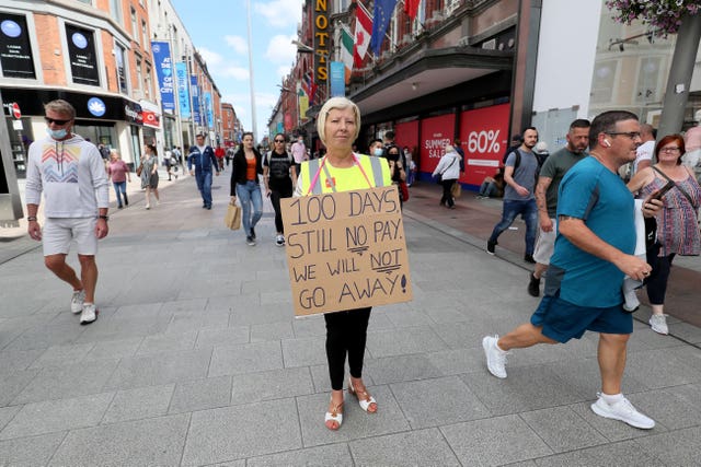 Debenhams industrial dispute in Ireland