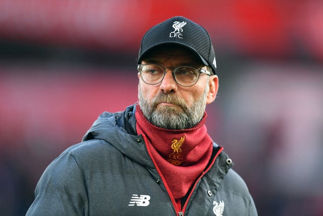 Jurgen Klopp's Liverpool are eight points clear at the top of the Premier League