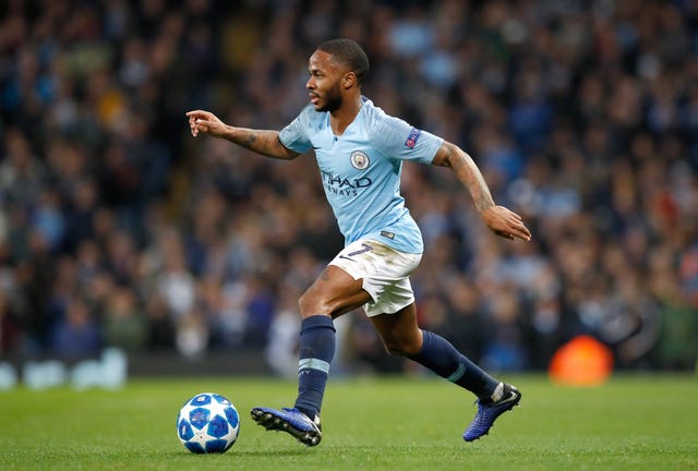 Manchester City’s Raheem Sterling has been widely praised