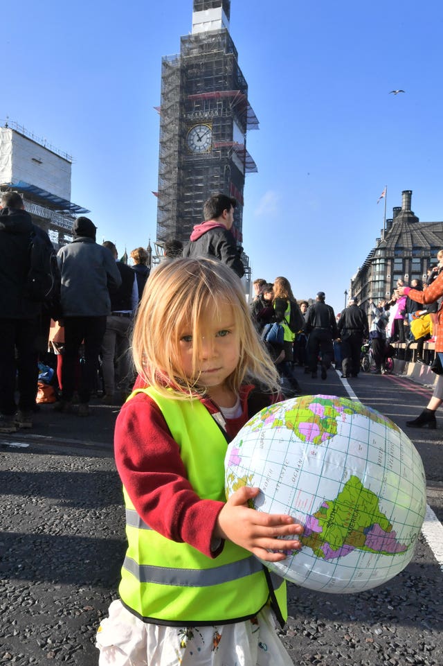 Rebellion Day environmental protest