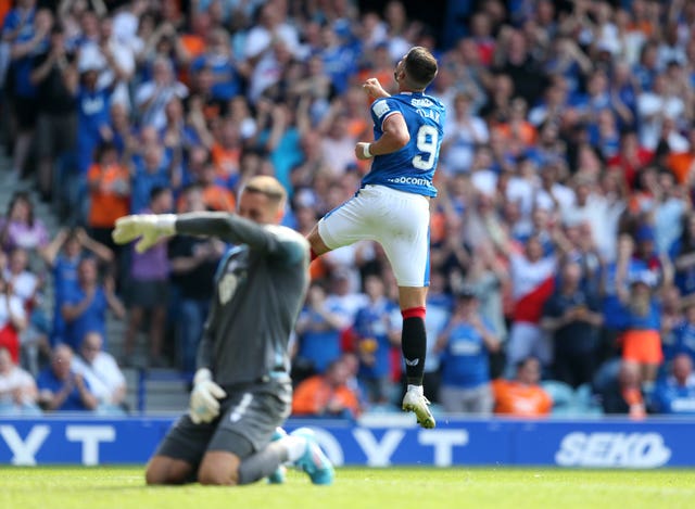 Antonio-Mirko Colak celebrates