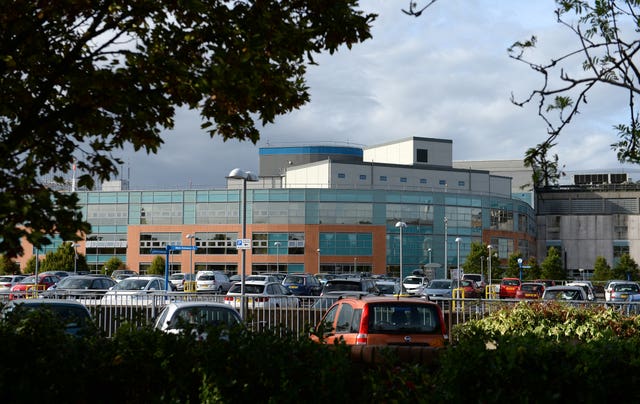 The baby was taken to Southampton General Hospital (Andrew Matthews/PA)