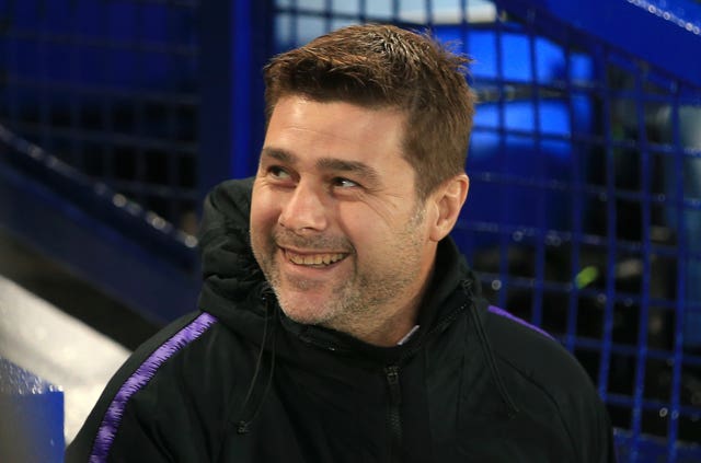 Mauricio Pochettino watched his Tottenham side hit Everton for six on Sunday.