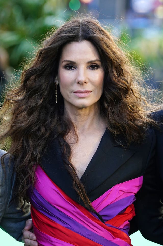 Sandra Bullock at The Lost City UK premiere in London